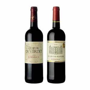 グレートヴィンテージ ボルドー産 赤ワインセット【冬の贈りもの・お歳暮】[VB-RR2]