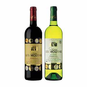 ボルドー産 赤白ワインセット【冬の贈りもの・お歳暮】[FB-RR2]