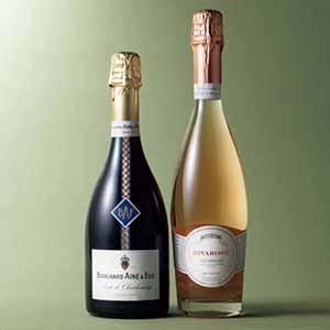南仏産白＆ロゼスパークリングワインセット【冬の贈りもの・お歳暮】[SF-BS2]