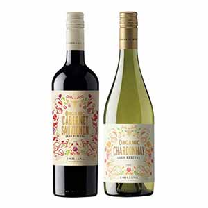 エミリアーナ オーガニックワイン赤白セット【夏の贈りもの・お中元】[EM-CS2]