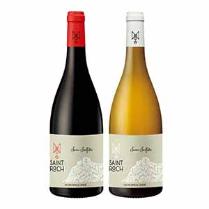 南フランス産 酸化防止剤無添加 赤白セット【夏の贈りもの・お中元】[SF-SA2]