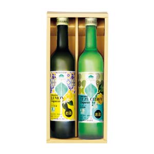 トップバリュ グリーンアイ オーガニック オーガニック レモンのお酒・ゆずのお酒セット【夏の贈りもの・お中元】
