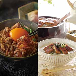 和牛丼の具、うなぎひつまぶしセット【母の日】