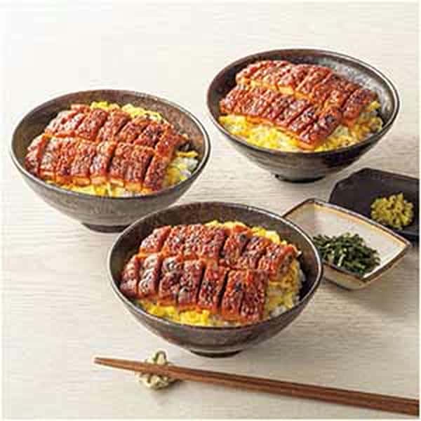 まんてんや 手焼きうなぎ使用 ひつま武士どん3個【父の日】