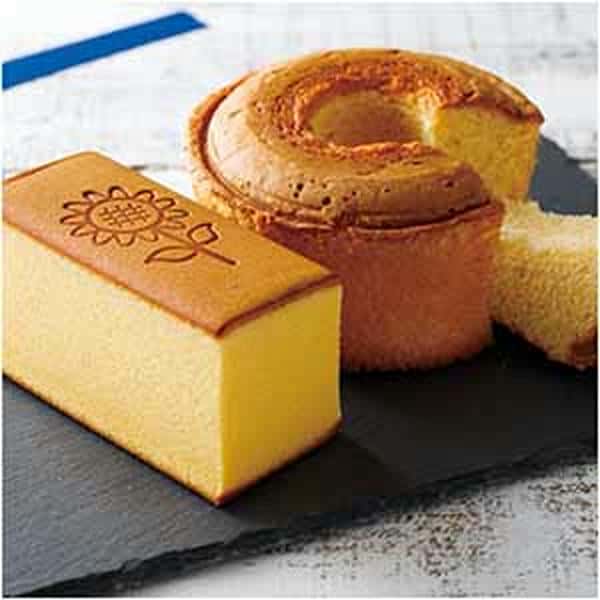 烏鶏庵 烏骨鶏かすていら・シフォンケーキ父の日セット【父の日】