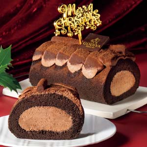 ゴディバ チョコレートロールケーキ【冬の贈りもの・お歳暮】[208590]