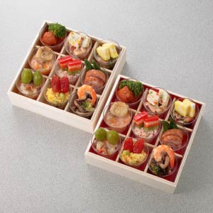 北海道 アンサンブル フレンチレストランアンサンブル 洋風オードブルカクテル【2人前・18品目】【イオンのおせち】【ブラックフライデー】