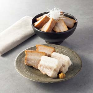 吉田ハム工場 まっくろ煮豚＆まっしろ煮豚【冬の贈りもの・お歳暮】