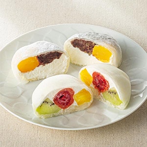 神戸シェルブール 神戸マロン大福・フルーツ大福詰合せ【夏の贈りもの・お中元】[6個]