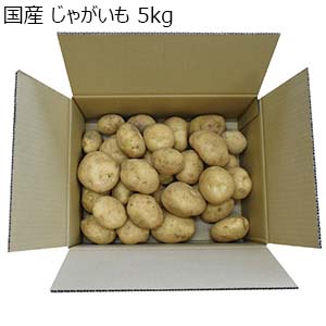 国産 じゃがいも 5kg【限定50点】【お届け期間：7月29日〜8月16日】【イオンゴールドカード会員さま限定特別セール7月】