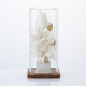 Luna 和紙の花「無垢」M【お取り寄せ】