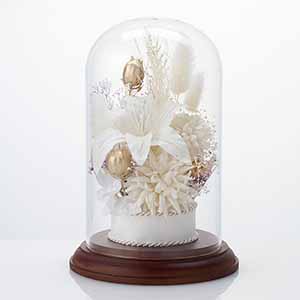 Luna 和紙の花「無垢」L【お取り寄せ】