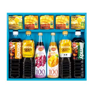 ネスカフェゴールドブレンド＆果汁飲料バラエティギフト【夏の贈りもの・お中元】[ALS-45N]