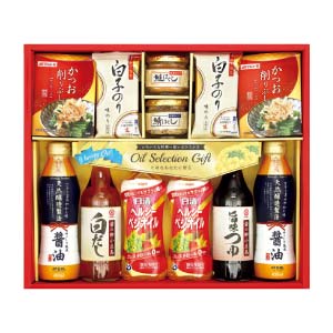 日清オイル＆調味料バラエティギフト【冬の贈りもの・お歳暮】[SON-60AV]