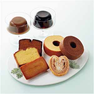 パティスリー キハチ コーヒーゼリー＆カフェオレプリンと焼菓子 8種14個入【父の日】