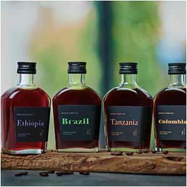 KIHACHI FOOD HALL ボトルドコーヒーセレクション ブラック4種4本入【父の日】