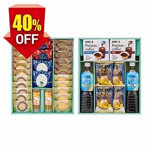 ネスカフェ＆ドトール＆京都ラ・バンヴェント コーヒーと焼菓子セット【夏の贈りもの・お中元】[CC-60AW]