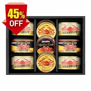 キョクヨー＆宝幸＆ウミオスかに缶詰ギフト【夏の贈りもの・お中元】[KG-100R]