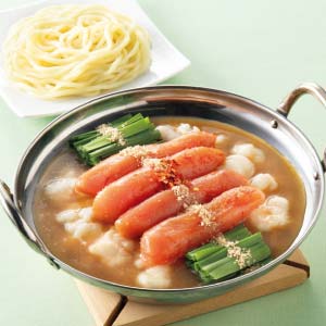 前田屋 もつ鍋味噌味・明太子セット【冬の贈りもの・お歳暮】[MM-KM]
