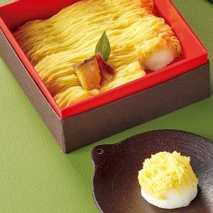 菓心 谷常 なると金時モンブラン大福【冬の贈りもの・お歳暮】[NKM-KT]