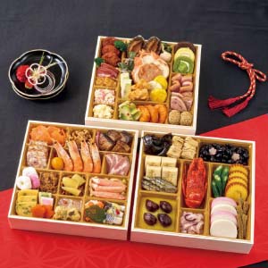 ぎをん や満文 迎春おせち【3〜4人前・64品目】【イオンのおせち】