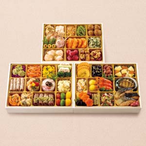 東京「しち十二候・ロジエ・芝蘭」監修 名店おせち「華葵」【3〜4人前・55品目】【イオンのおせち】