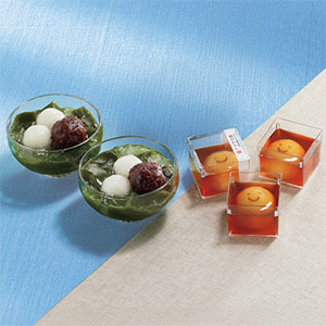 菓匠禄兵衛 お茶々ゼリイ・福みたらしセット【夏の贈りもの・お中元】[IOF40]