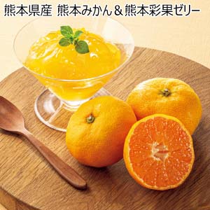 熊本県産 熊本みかん＆熊本彩果ゼリー(お届け期間：12/4〜12/30)【冬の贈りもの・お歳暮】