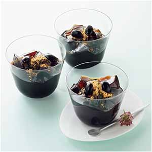 京都 萬屋琳窕 黒豆入り黒蜜わらび餅【父の日】