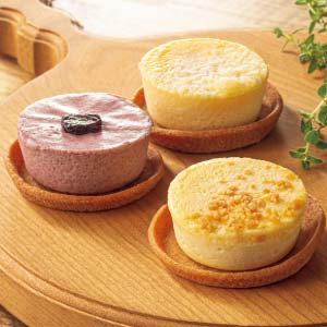 十勝トテッポ工房 ナチュラルチーズケーキ詰合せ【冬の贈りもの・お歳暮】