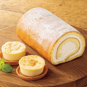 十勝トテッポ工房 チーズケーキとロールケーキセット【冬の贈りもの・お歳暮】