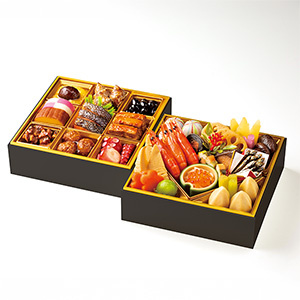 オリジン東秀 オリジンおせち二段重【2〜3人前・27品目】【イオンのおせち】