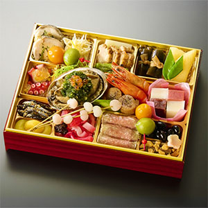 分とく山監修 伝統と独創のおせち一段重【2人前・23品目】【イオンのおせち】