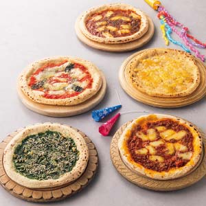 YOROKOBA FACTORY 三重のホエイピザ 5枚セット【冬の贈りもの・お歳暮】