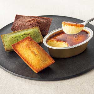 うずら屋 うずら屋ブリュレ＆フィナンシェセット【夏の贈りもの・お中元】[s1013]