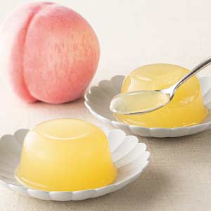 福壽堂秀信 清水白桃ゼリー6個入【夏の贈りもの・お中元】[SH2]