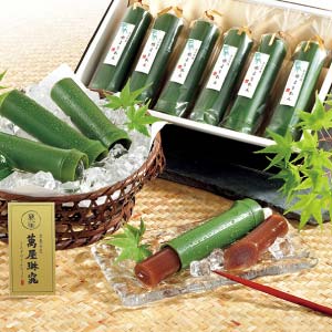 京都 萬屋琳窕 京の竹筒水ようかん【夏の贈りもの・お中元】[YJ-TKE]