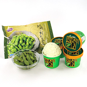 山形県産 冷凍だだちゃ豆とだだちゃ豆アイス詰合せ(お届け期間：10/26〜12/31)【冬の贈りもの・お歳暮】