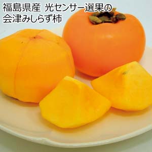 福島県産 光センサー選果の会津みしらず柿(お届け期間：11/15〜12/10)【冬の贈りもの・お歳暮】