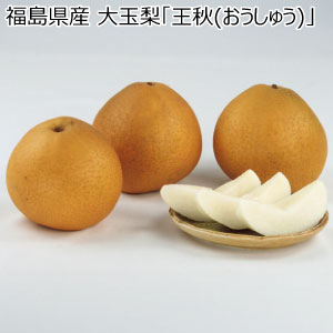 福島県産 大玉梨「王秋(おうしゅう)」(お届け期間：11/11〜12/31)【冬の贈りもの・お歳暮】