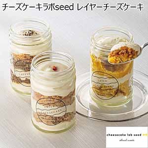 チーズケーキラボseed レイヤーチーズケーキ6個セット 【夏ギフト・お中元】