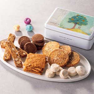 チーズケーキラボseed エシカルクッキー缶【冬の贈りもの・お歳暮】