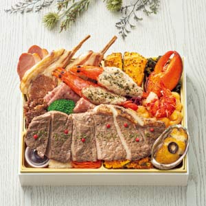 肉卸小島監修 お肉とシーフードを楽しむオードブル【2〜3人前・18品目】【イオンのおせち】