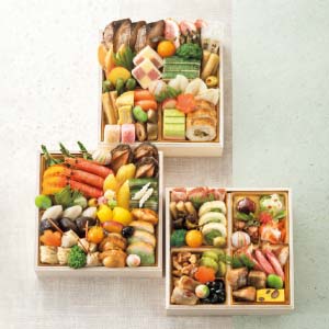 金澤ぜにや 和風三段重「春麗」(しゅんれい)【3〜4人前・57品目】【イオンのおせち】