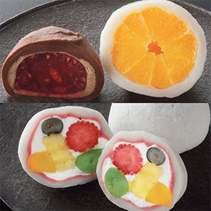 京祇をん ににぎ フルーツ大福 詰合せ 9個入【冬の贈りもの・お歳暮】[FF-09]