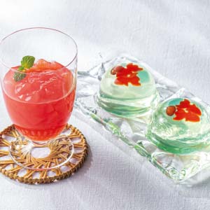宗家 源吉兆庵 金魚・飲むぜりぃ すいか詰合せ【夏の贈りもの・お中元】[KS-28]