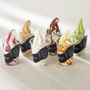 棚橋牧場THE MILK SHOP ソフトサーブ人気6種セット【夏の贈りもの・お中元】