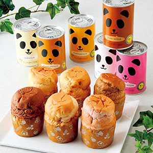 フェイス パンだ缶 6缶全種バラエティセット【冬の贈りもの・お歳暮】