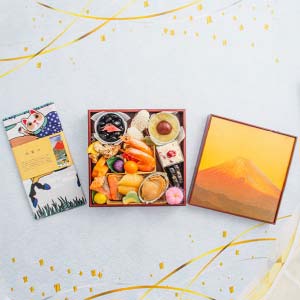 吉祥富士(一段重)【1〜2人前・21品目】【イオンのおせち】