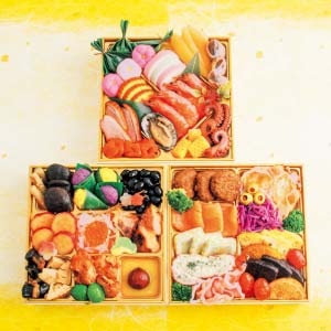 漬新 特選和洋三段重「航」【3〜4人前・47品目】【イオンのおせち】【関東地区お届け限定】